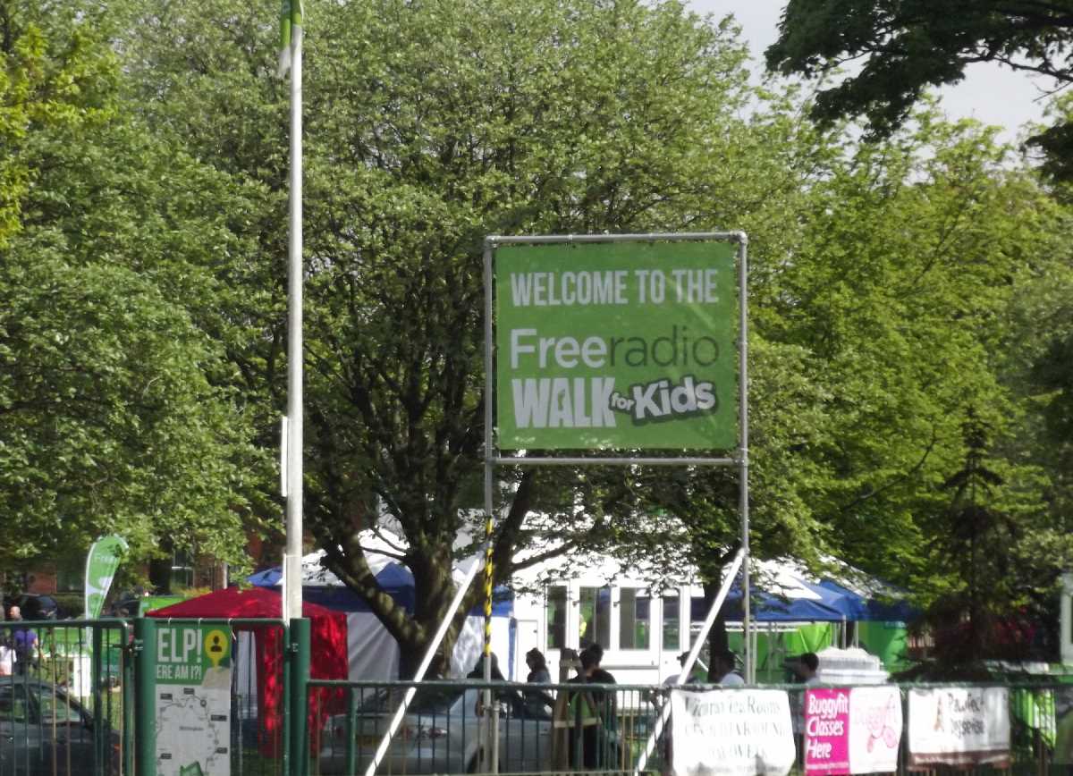 Kings Heath Park blast from the past: Free Radio Walk for Kids Birmingham, Sunday 19th May 2013