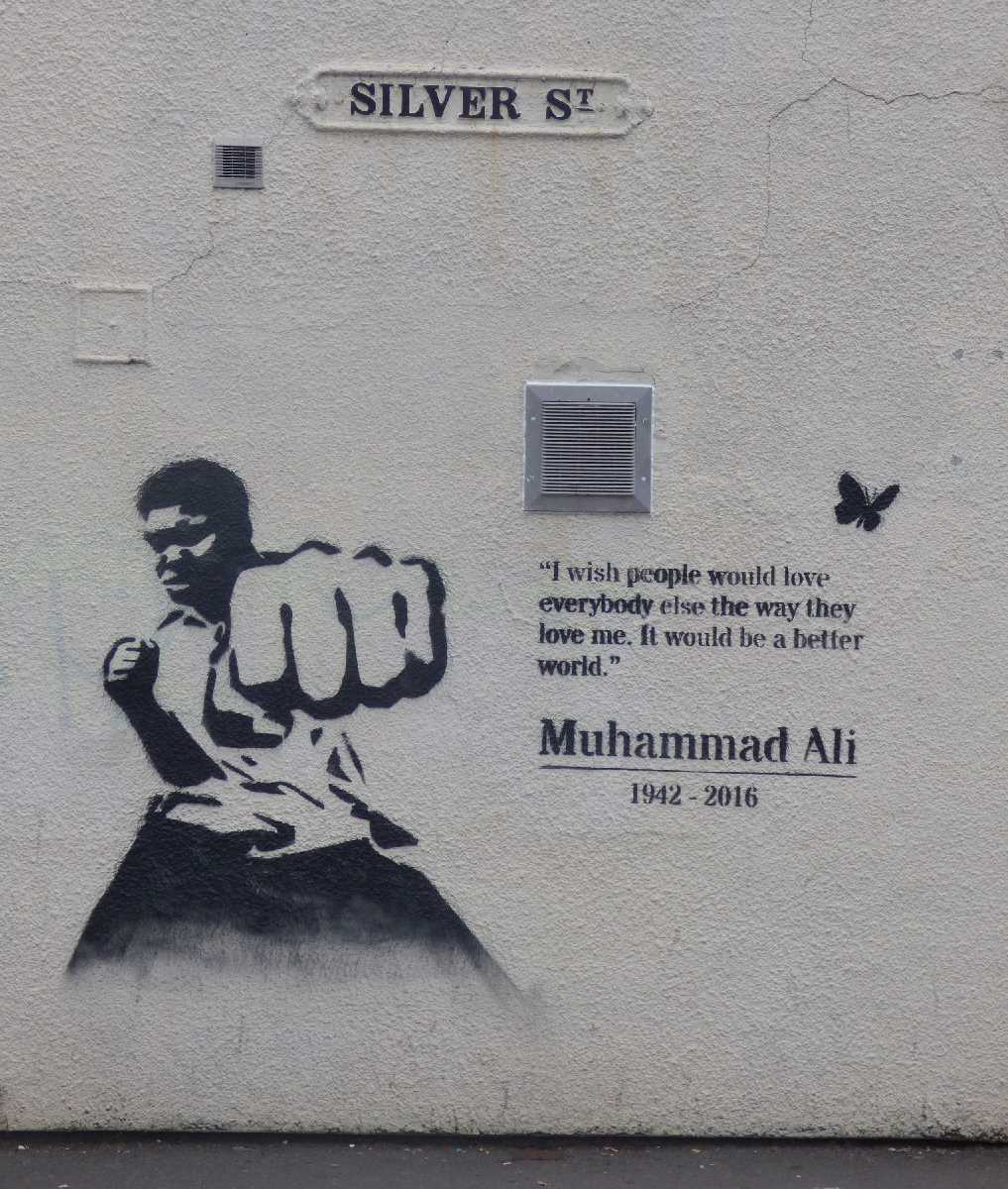The distinctive street art of Mohammed "Aerosol" Ali around Birmingham