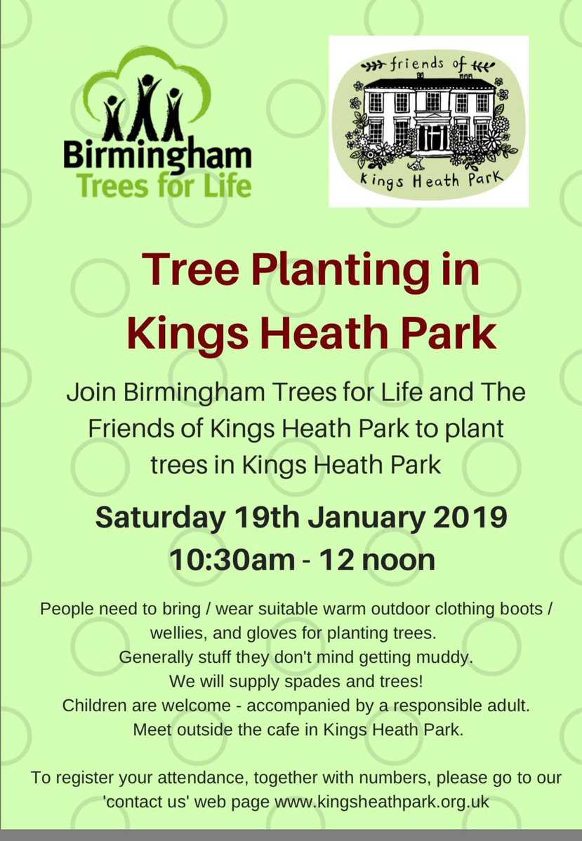 Tree Planting Event - Kings Heath Park