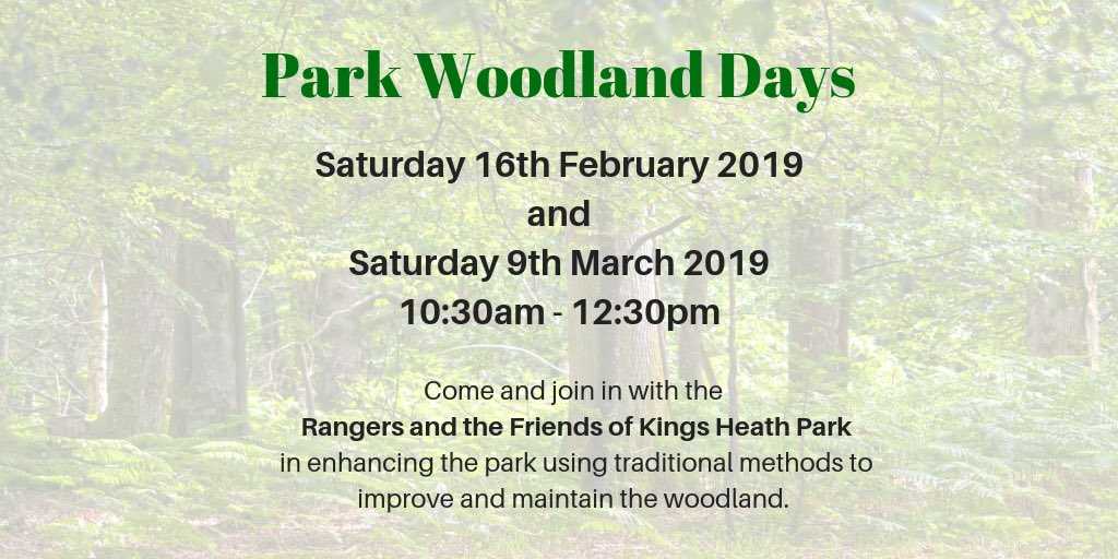 Park Woodland Days in Kings Heath Park